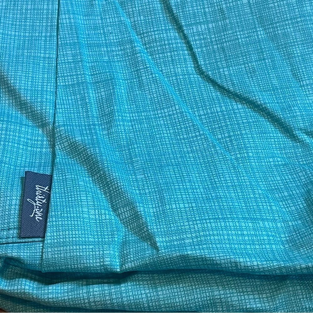 Thirty One Chevron Patterned Multicolor Blue Gree… - image 6